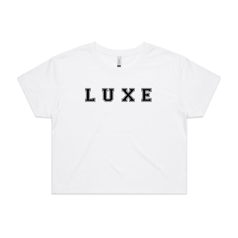 LUXE Woman's Crop Tee