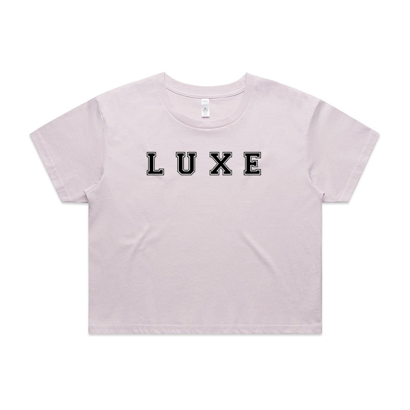 LUXE Woman's Crop Tee